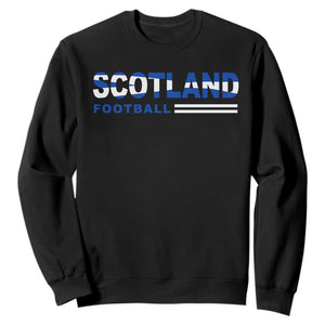 Scotland Football Pride Sweatshirt Scottish Flag Soccer Fan National Team Fans