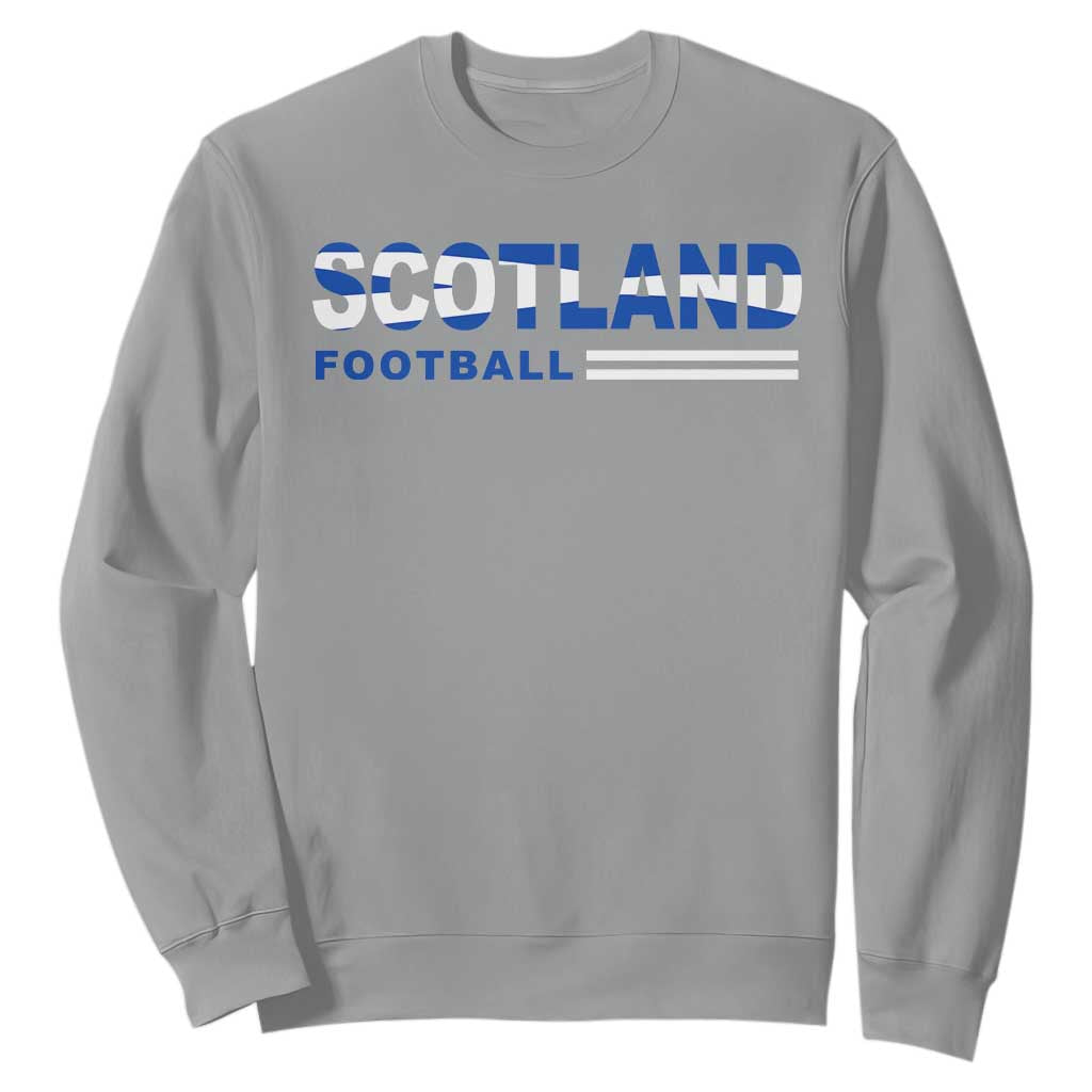 Scotland Football Pride Sweatshirt Scottish Flag Soccer Fan National Team Fans