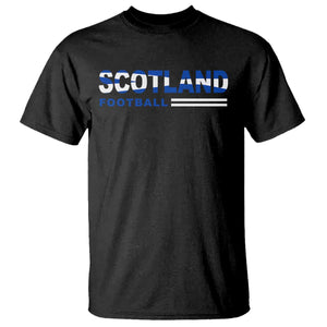 Scotland Football Pride T Shirt Scottish Flag Soccer Fan National Team Fans