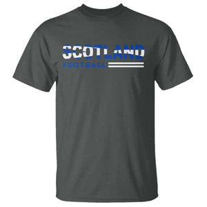 Scotland Football Pride T Shirt Scottish Flag Soccer Fan National Team Fans