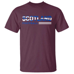 Scotland Football Pride T Shirt Scottish Flag Soccer Fan National Team Fans