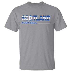 Scotland Football Pride T Shirt Scottish Flag Soccer Fan National Team Fans