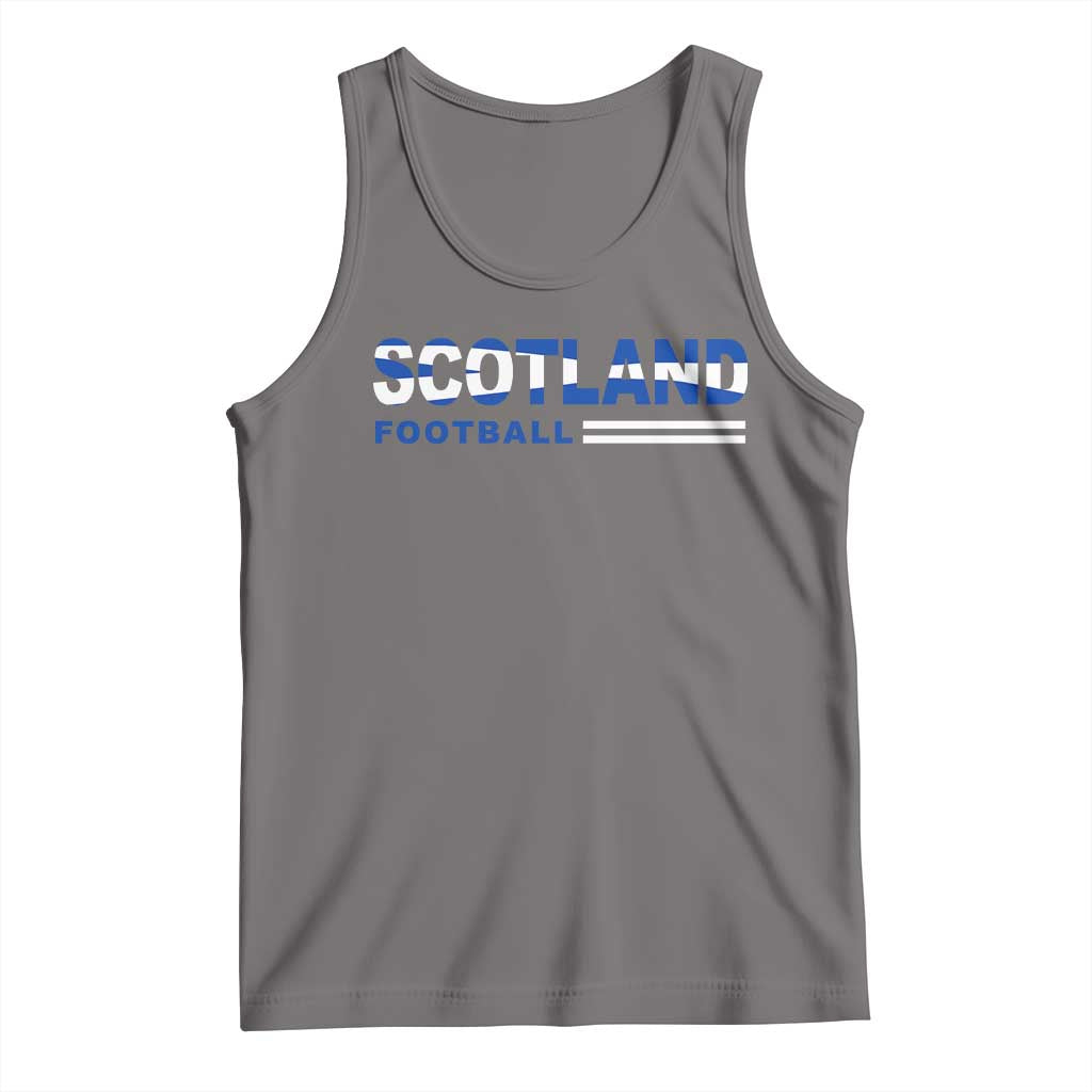 Scotland Football Pride Tank Top Scottish Flag Soccer Fan National Team Fans