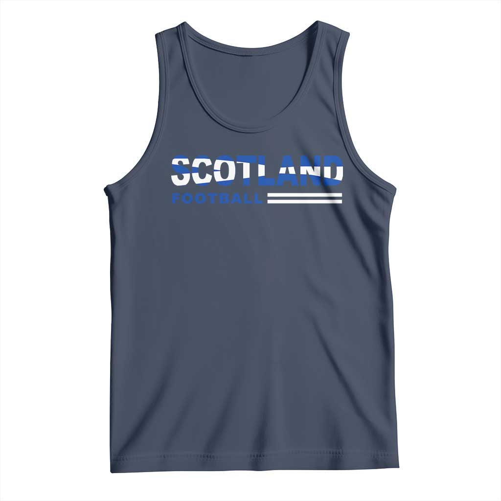 Scotland Football Pride Tank Top Scottish Flag Soccer Fan National Team Fans
