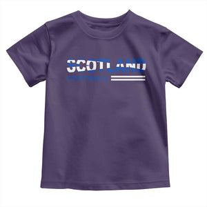 Scotland Football Pride Toddler T Shirt Scottish Flag Soccer Fan National Team Fans