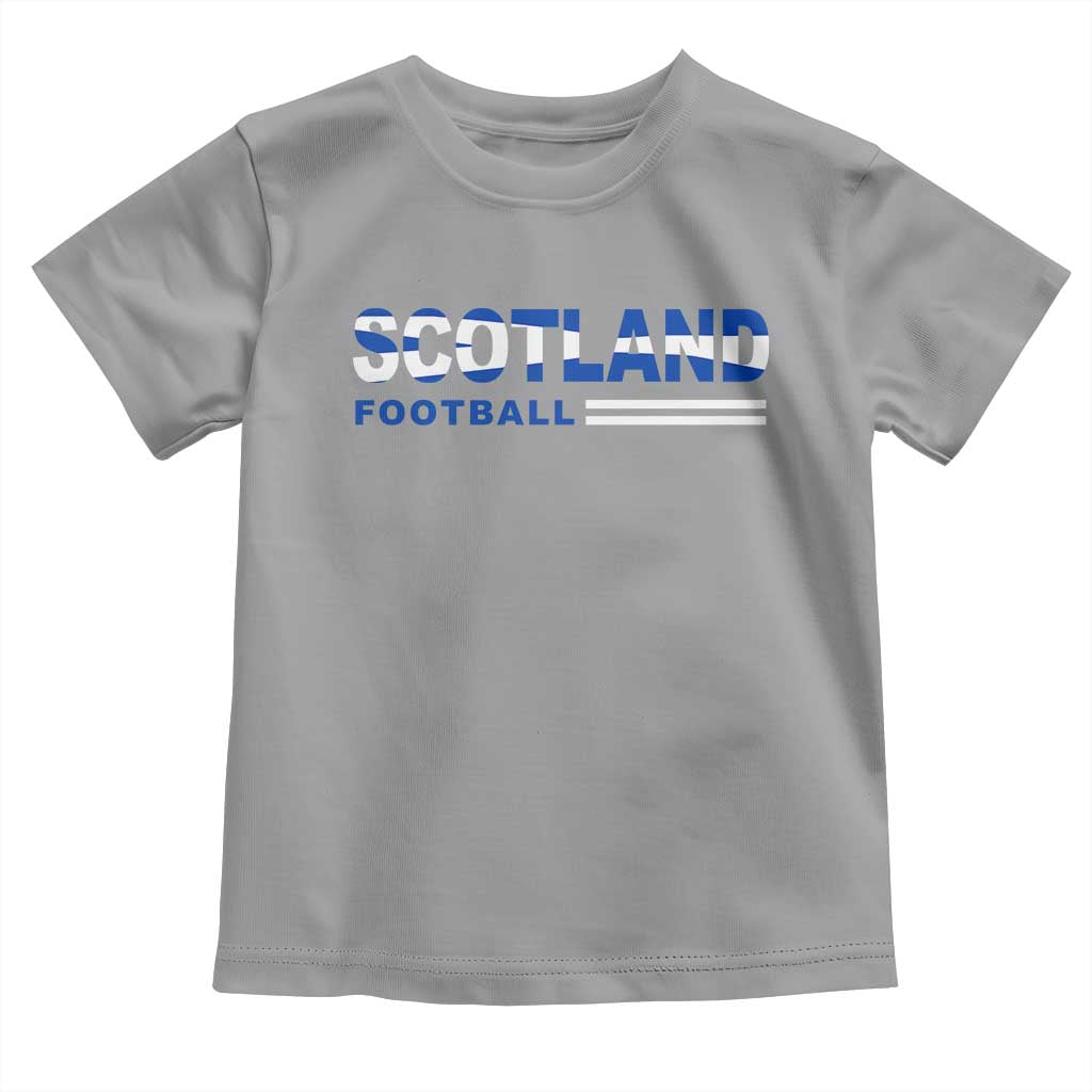 Scotland Football Pride Toddler T Shirt Scottish Flag Soccer Fan National Team Fans
