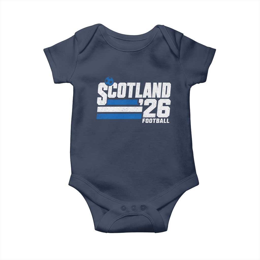 Scotland Football Fan Baby Onesie Scottish Soccer Supporter Scottish Flag 2026