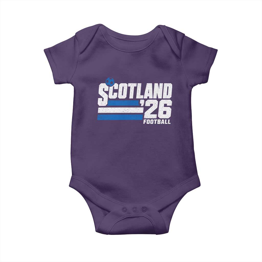 Scotland Football Fan Baby Onesie Scottish Soccer Supporter Scottish Flag 2026