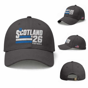 Scotland Football Fan Baseball Cap Scottish Soccer Supporter Scottish Flag 2026