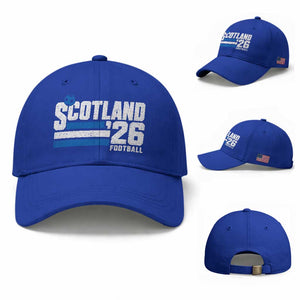 Scotland Football Fan Baseball Cap Scottish Soccer Supporter Scottish Flag 2026