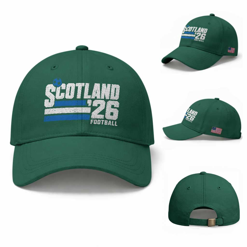 Scotland Football Fan Baseball Cap Scottish Soccer Supporter Scottish Flag 2026