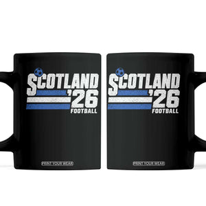 Scotland Football Fan Coffee Mug Scottish Soccer Supporter Scottish Flag 2026