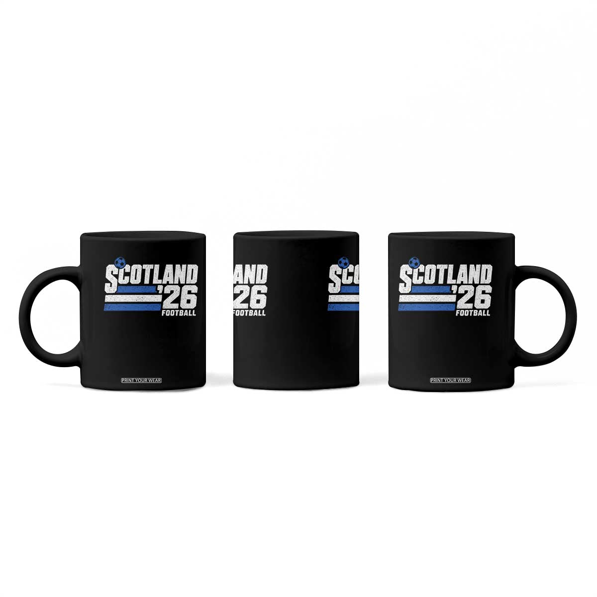 Scotland Football Fan Coffee Mug Scottish Soccer Supporter Scottish Flag 2026