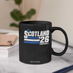 Scotland Football Fan Coffee Mug Scottish Soccer Supporter Scottish Flag 2026