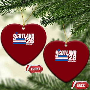 Scotland Football Fan Ceramic Ornament Scottish Soccer Supporter Scottish Flag 2026