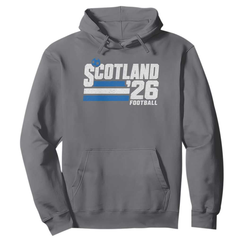Scotland Football Fan Hoodie Scottish Soccer Supporter Scottish Flag 2026
