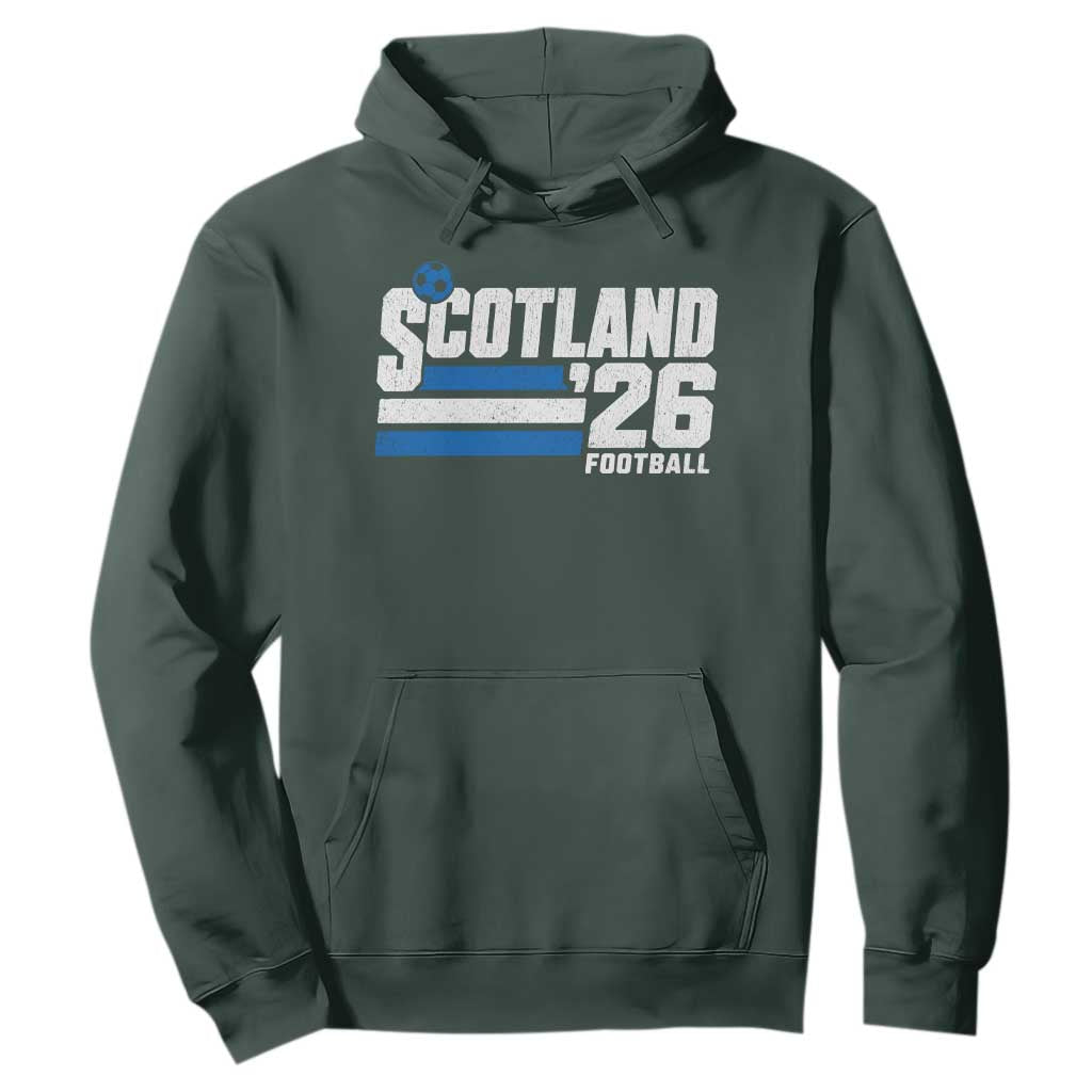 Scotland Football Fan Hoodie Scottish Soccer Supporter Scottish Flag 2026