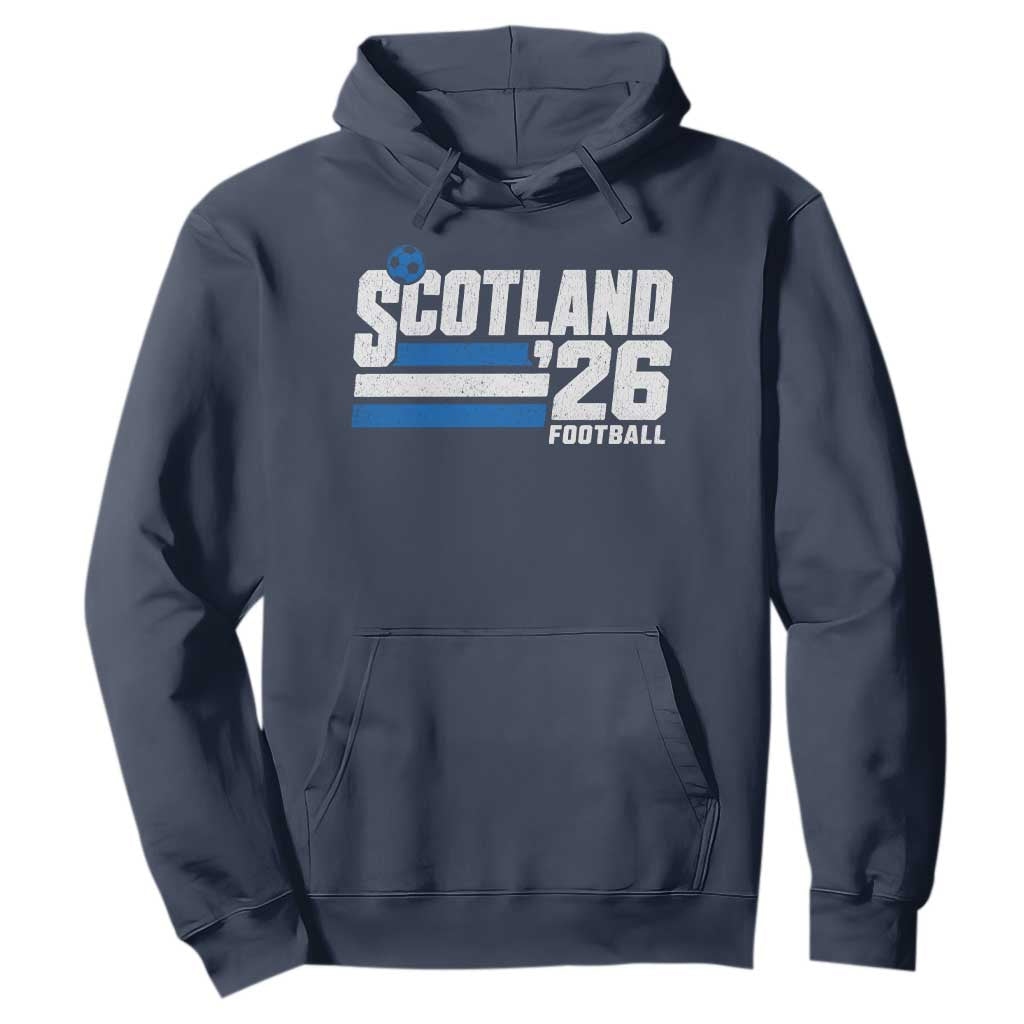 Scotland Football Fan Hoodie Scottish Soccer Supporter Scottish Flag 2026