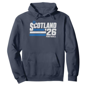Scotland Football Fan Hoodie Scottish Soccer Supporter Scottish Flag 2026