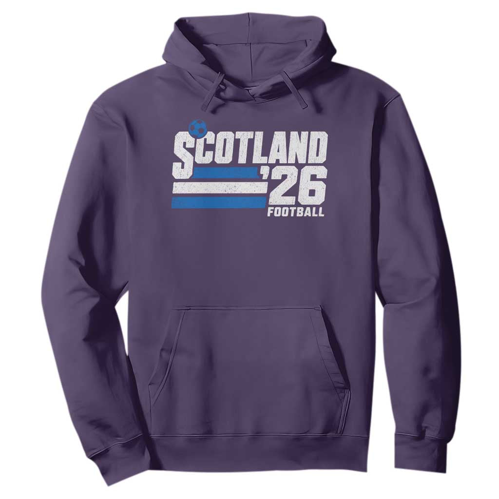 Scotland Football Fan Hoodie Scottish Soccer Supporter Scottish Flag 2026