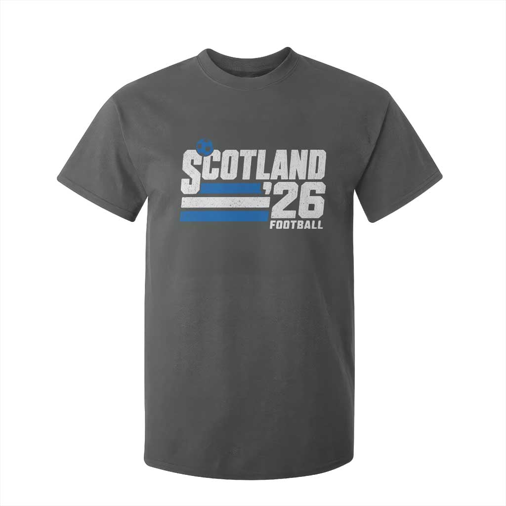Scotland Football Fan T Shirt For Kid Scottish Soccer Supporter Scottish Flag 2026