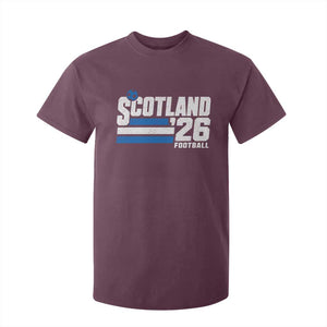 Scotland Football Fan T Shirt For Kid Scottish Soccer Supporter Scottish Flag 2026