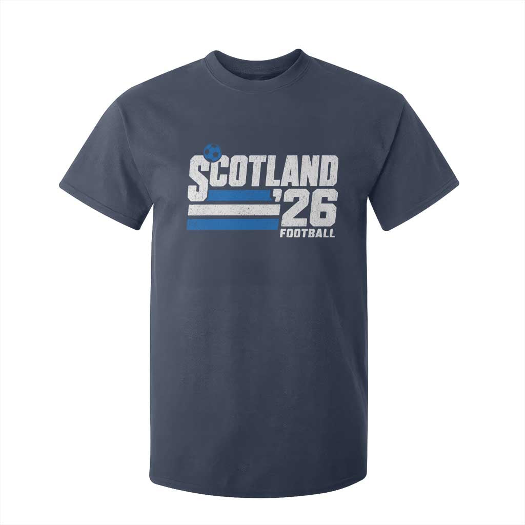 Scotland Football Fan T Shirt For Kid Scottish Soccer Supporter Scottish Flag 2026