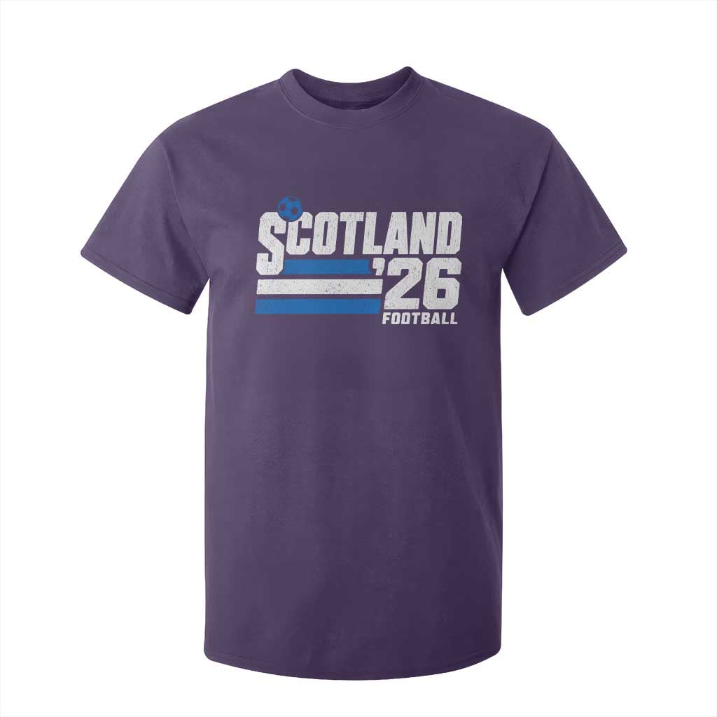 Scotland Football Fan T Shirt For Kid Scottish Soccer Supporter Scottish Flag 2026
