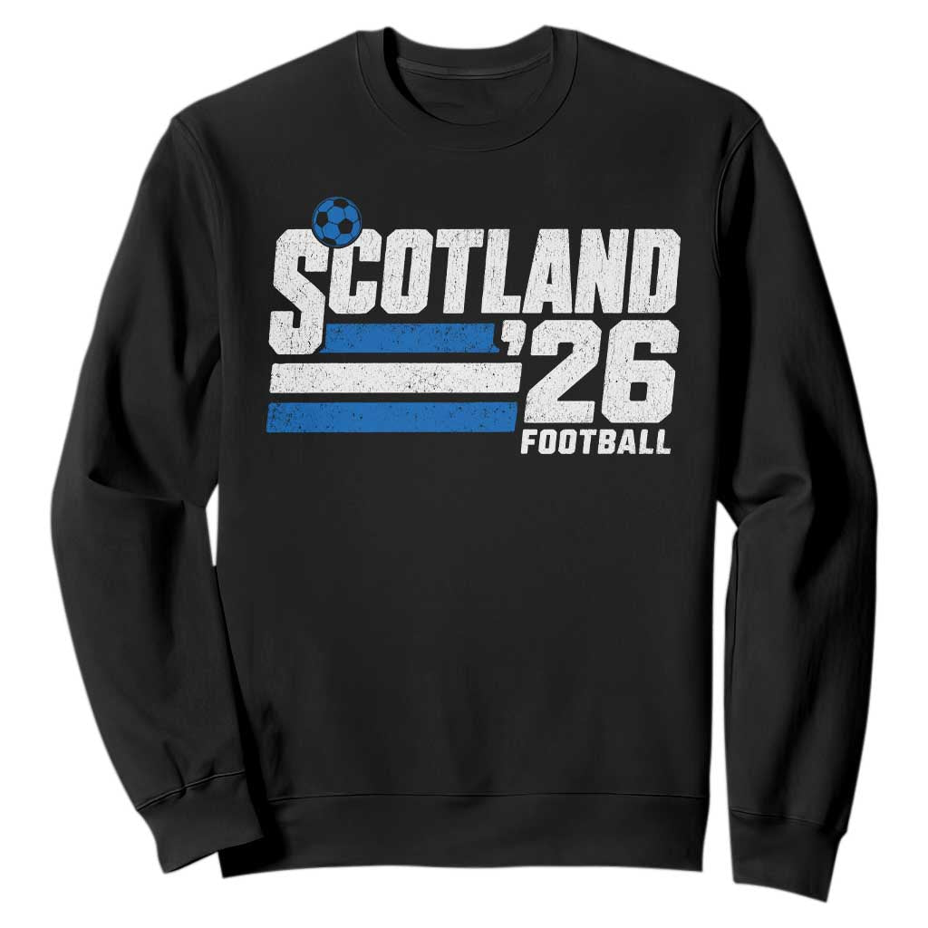 Scotland Football Fan Sweatshirt Scottish Soccer Supporter Scottish Flag 2026