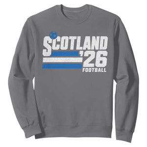 Scotland Football Fan Sweatshirt Scottish Soccer Supporter Scottish Flag 2026