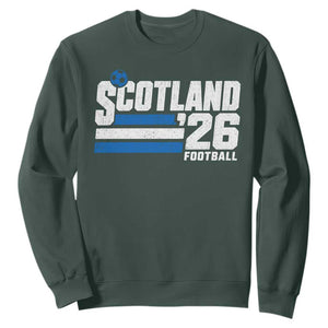 Scotland Football Fan Sweatshirt Scottish Soccer Supporter Scottish Flag 2026