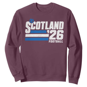 Scotland Football Fan Sweatshirt Scottish Soccer Supporter Scottish Flag 2026