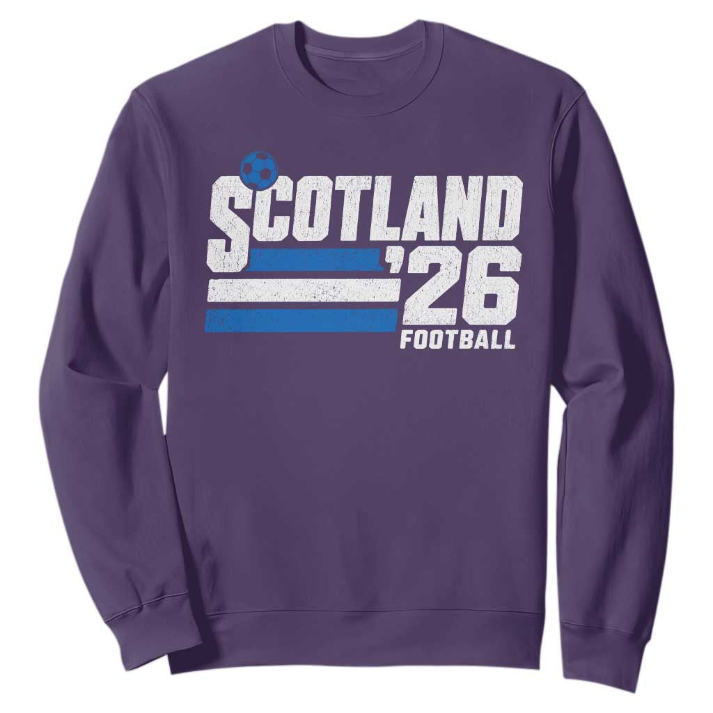 Scotland Football Fan Sweatshirt Scottish Soccer Supporter Scottish Flag 2026