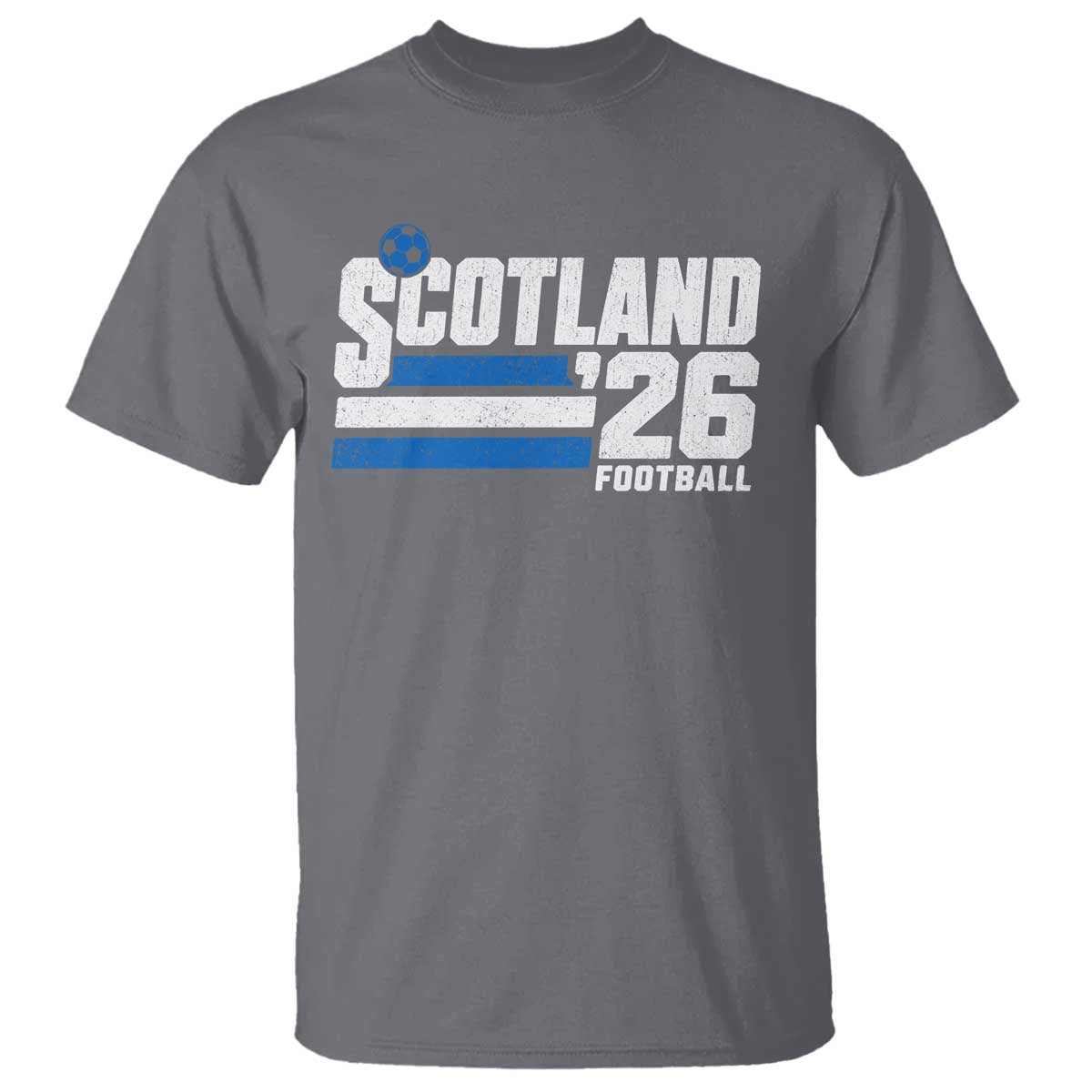 Scotland Football Fan T Shirt Scottish Soccer Supporter Scottish Flag 2026