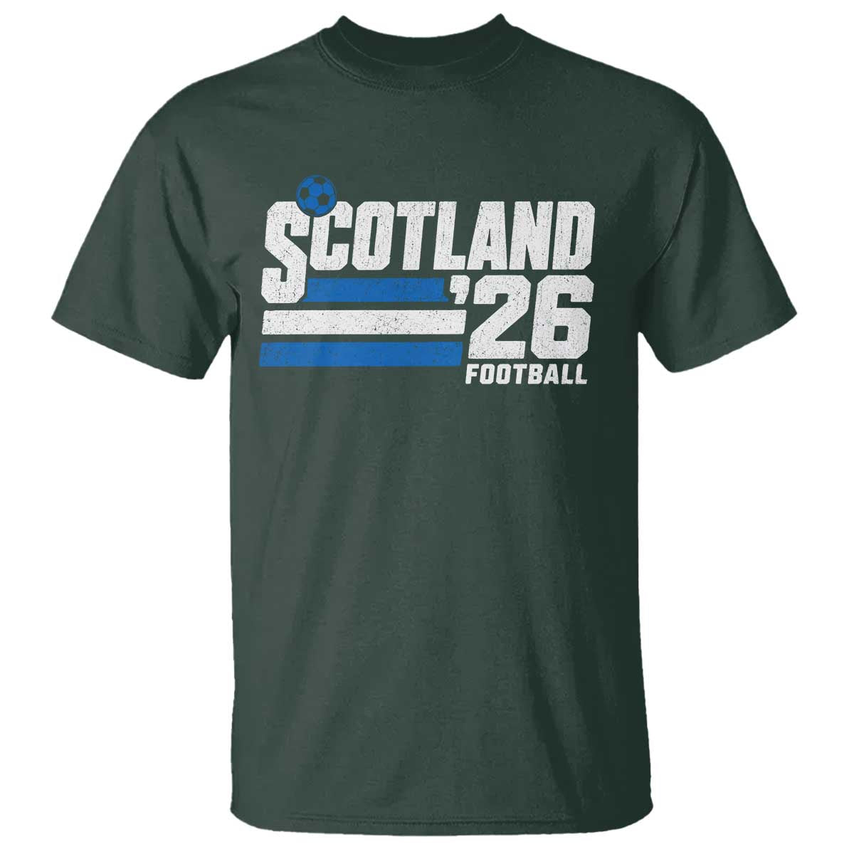 Scotland Football Fan T Shirt Scottish Soccer Supporter Scottish Flag 2026