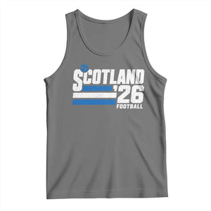 Scotland Football Fan Tank Top Scottish Soccer Supporter Scottish Flag 2026