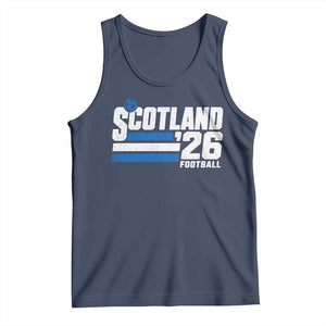 Scotland Football Fan Tank Top Scottish Soccer Supporter Scottish Flag 2026