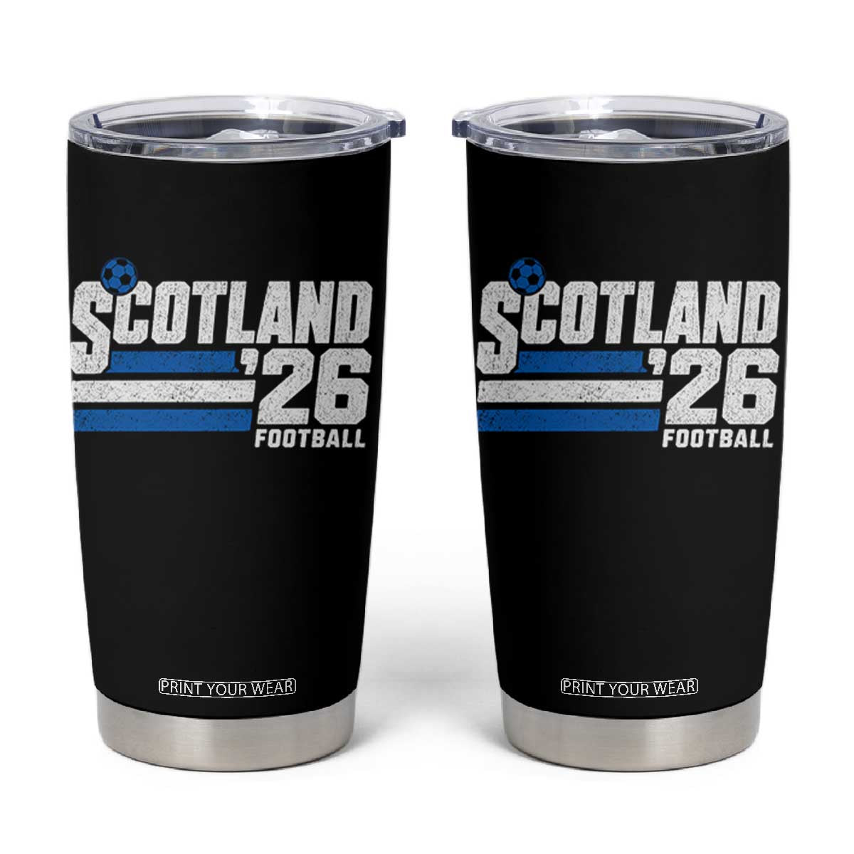 Scotland Football Fan Tumbler Cup Scottish Soccer Supporter Scottish Flag 2026