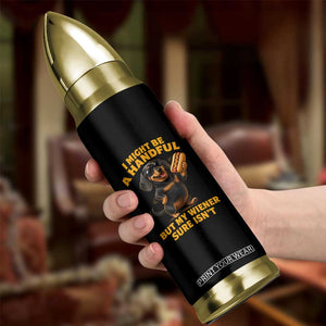 Funny Embarrassing Dachshund Bullet Tumbler Wiener Hot Dog Pun Crude Cringey Inappropriate Humor