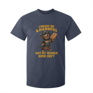 Funny Embarrassing Dachshund T Shirt For Kid Wiener Hot Dog Pun Crude Cringey Inappropriate Humor