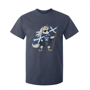 Funny Scotland Unicorn T Shirt For Kid Cool Scottish Unicorn with Kilt Flag Scotland Pride Football Fans