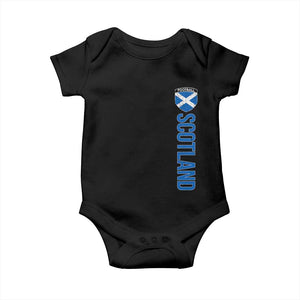 Scotland Soccer Baby Onesie Vintage SCOT Scottish Flag Graphic Football Fan
