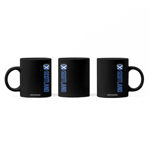Scotland Soccer Coffee Mug Vintage SCOT Scottish Flag Graphic Football Fan