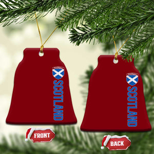 Scotland Soccer Ceramic Ornament Vintage SCOT Scottish Flag Graphic Football Fan