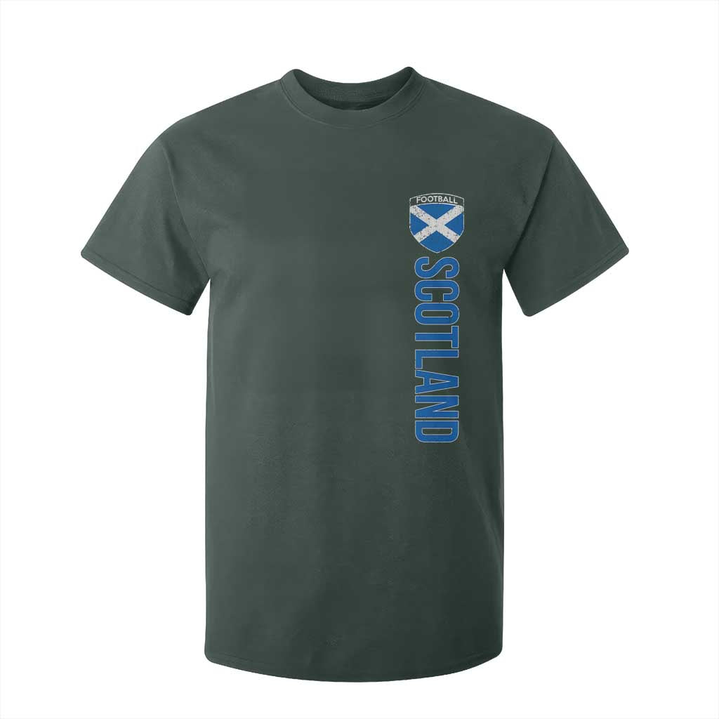 Scotland Soccer T Shirt For Kid Vintage SCOT Scottish Flag Graphic Football Fan