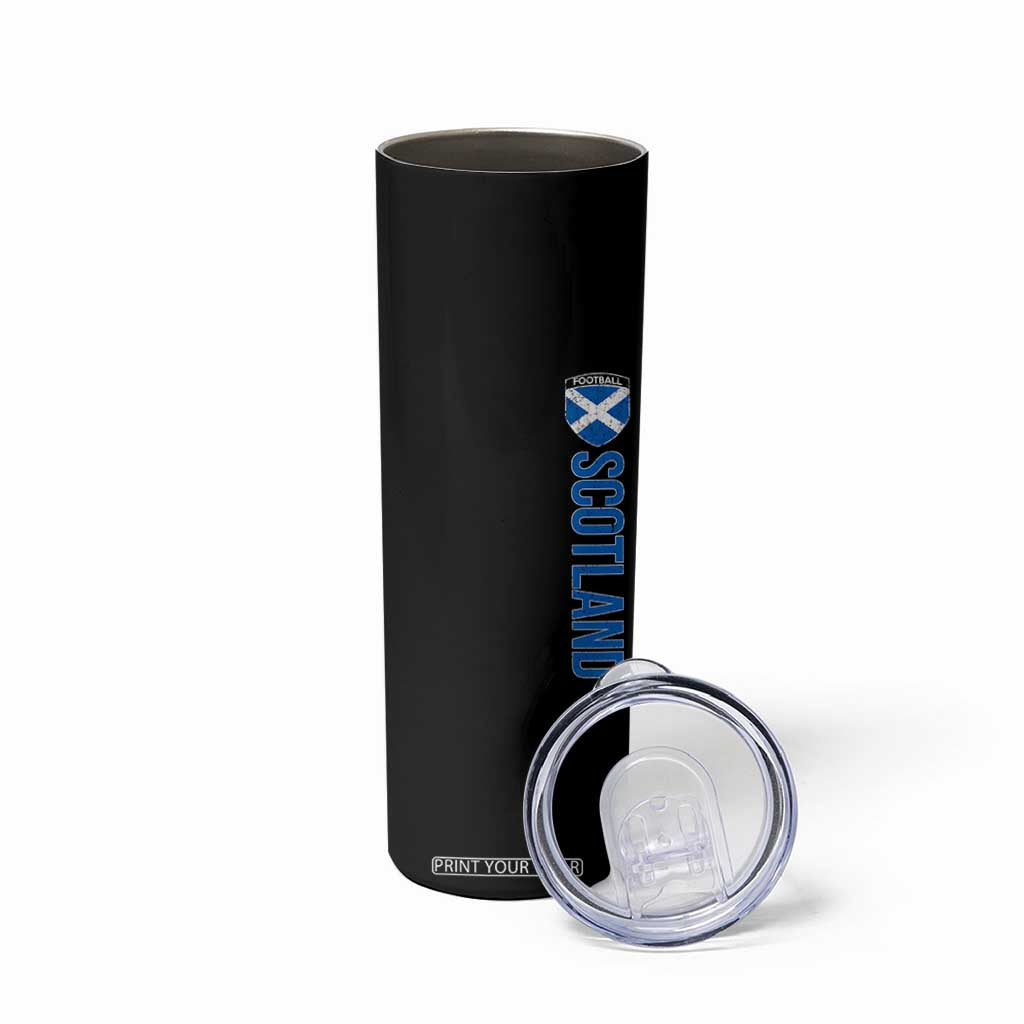 Scotland Soccer Skinny Tumbler Vintage SCOT Scottish Flag Graphic Football Fan