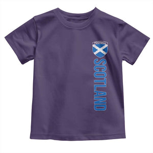 Scotland Soccer Toddler T Shirt Vintage SCOT Scottish Flag Graphic Football Fan