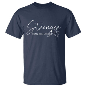 Strong Texas Flood Disaster Relief T Shirt Hill Country Flooding Survivor Texan TS10 Navy Print Your Wear