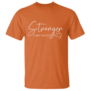 Strong Texas Flood Disaster Relief T Shirt Hill Country Flooding Survivor Texan TS10 Orange Print Your Wear