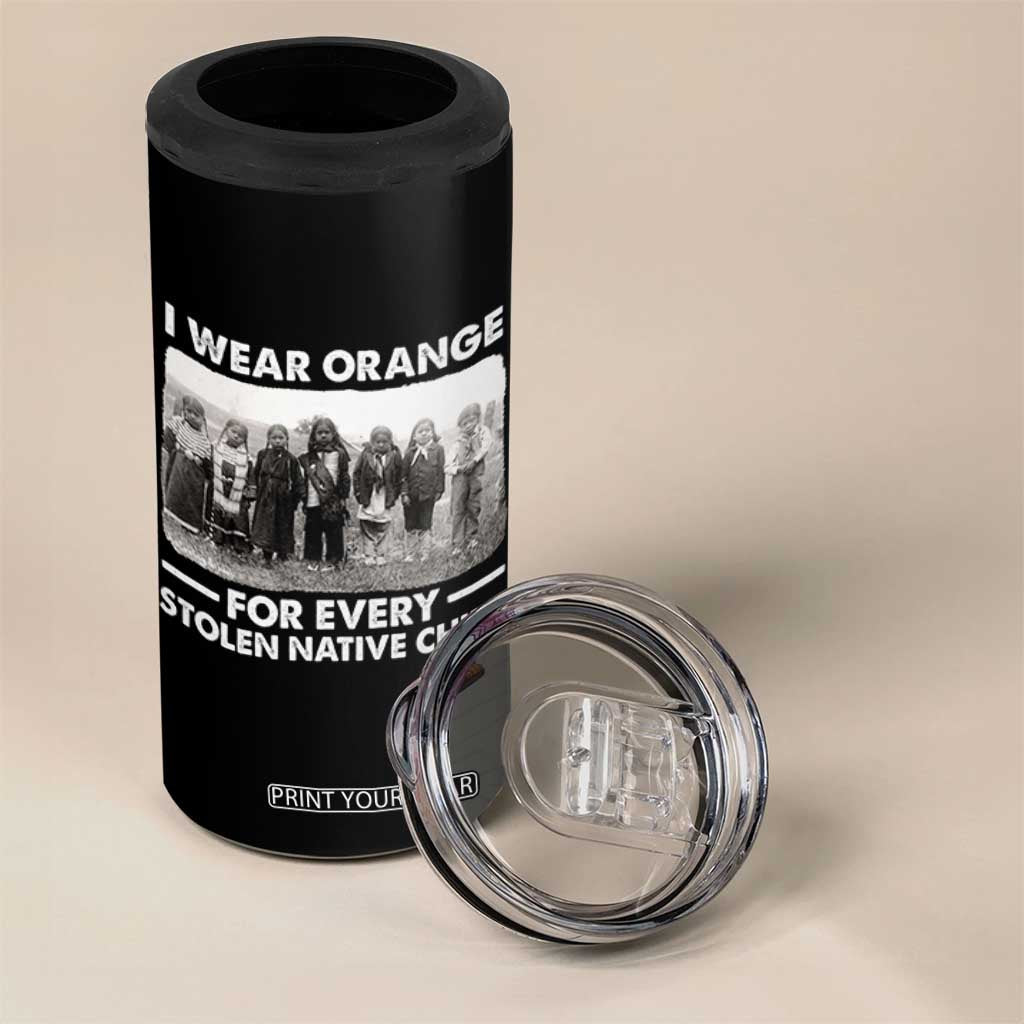 I Wear Orange For Every American Native Child 4 in 1 Can Cooler Tumbler TS10 Print Your Wear